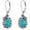 style 1, variant on Vintage Filigree Turquoise Dangle Earrings 925 Sterling Silver Oxidized 4 * 6mm Teardrop Genuine Turquoise Earrings Jewelry Gift for Women