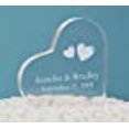 thumbnail image 2 of Personalized Acrylic Heart Cake Topper, 2 of 4
