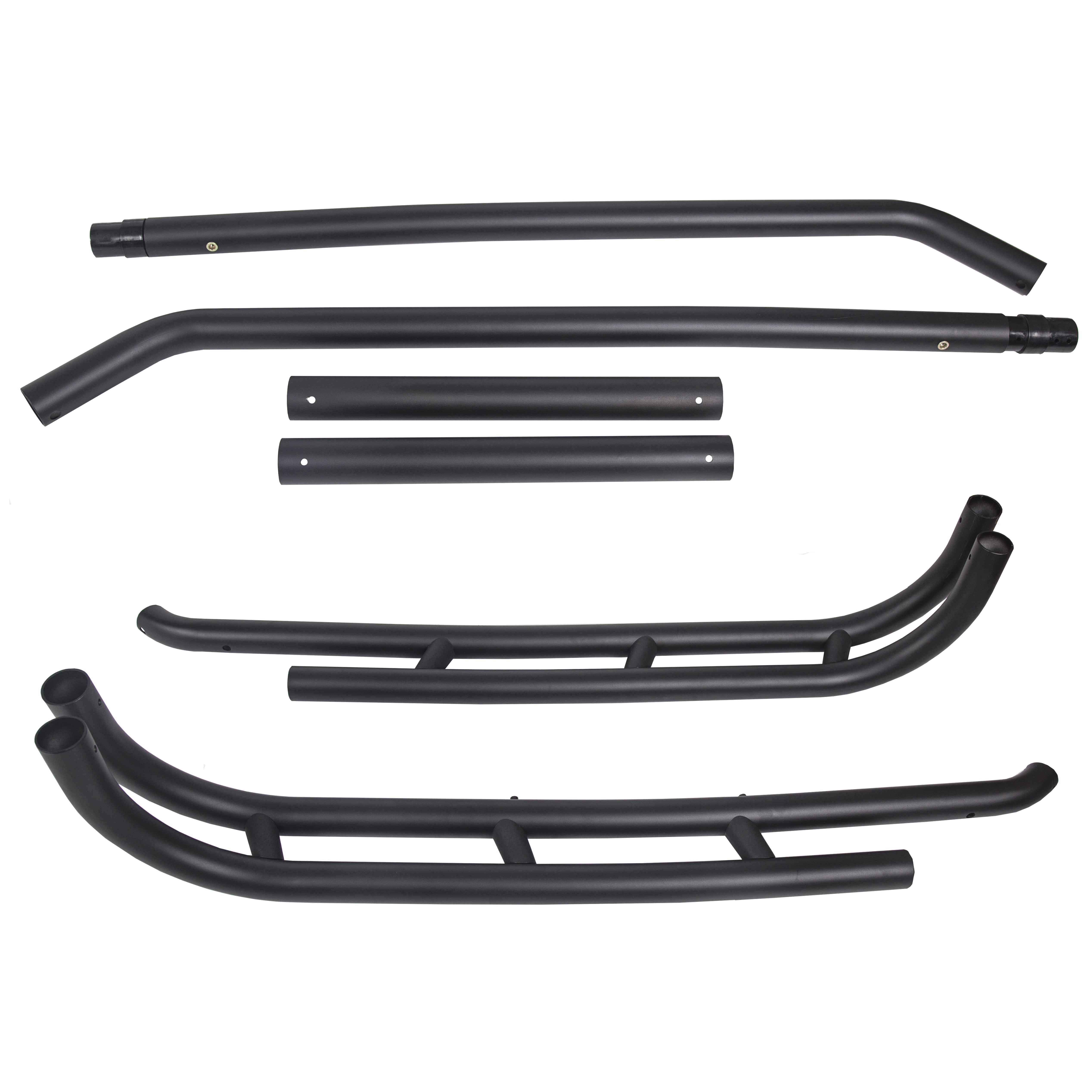 Kojem Roof Rack Rail Cargo Carrier for Toyota FJ Cruiser, 150 lbs Capacity, Black Aluminum