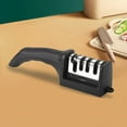 thumbnail image 4 of Knife Sharpener Handheld Sharpening Stone Portable 3/4 Stage Kitchen Accessories, 4 of 6