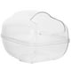 thumbnail image 1 of Bañera para hámster, lavabo de baño transparente con arena para hámster., 1 of 8
