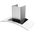 thumbnail image 6 of Streamline 36 in. Borsari Ducted Wall Mount Range Hood in Brushed Stainless Steel with Baffle Filters, Push Button Control, LED Lights, 6 of 9