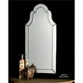 thumbnail image 3 of Uttermost Hovan Contemporary Wood Frameless Arched Beveled Mirror in Gray, 3 of 6