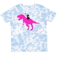 thumbnail image 3 of Inktastic Princess Riding Her T-rex Girls Toddler T-Shirt, 3 of 5
