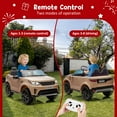 thumbnail image 6 of 12V 4.5AH Electric Car for Kids, Children Ride On Toy with Parental Remote Control, Kids’ Electric Vehicle with Soft Start Design/3 Speed/Double Seats & LED Lights, 6 of 6