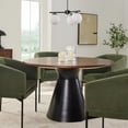 thumbnail image 2 of Better Homes & Gardens Wyatt Round Dining Table, Walnut Finish, 2 of 8