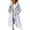 Gray-03, variant on Women's Sherpa Fleece Coat Lapel Collar Long Sleeve Button Down Teddy Jacket Warm Winter Outerwear