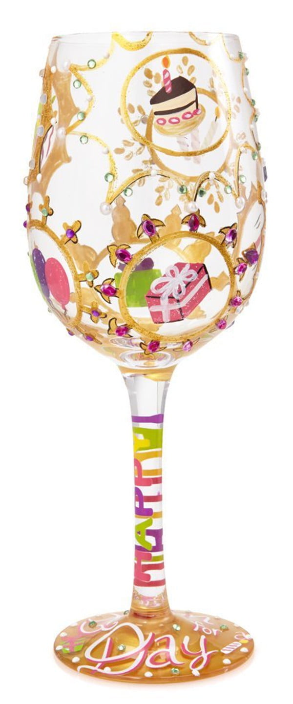 Lolita Glassware Queen For A Day Wine Glass (4054095), 9', Multicolor