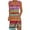 ☪218-Multicolor, variant on Nuoqisi Swimsuit Coverup for Women Scoop Neck Sleeveless Sheer Beach Dresse Vacation Bathing Suit Cover Up