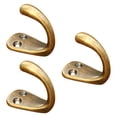 thumbnail image 4 of Ganchos multiusos para abrigos de pared, ganchos multiusos de latón para Organización del hogar, ganchos para ropa, ganchos decorativos resistentes, 3 Bronce, 4 of 8
