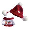 thumbnail image 3 of Ropa para muñecas Mini de 6 pulgadas Hugo vestido de Navidad conjunto de suéter estilo C, 3 of 10