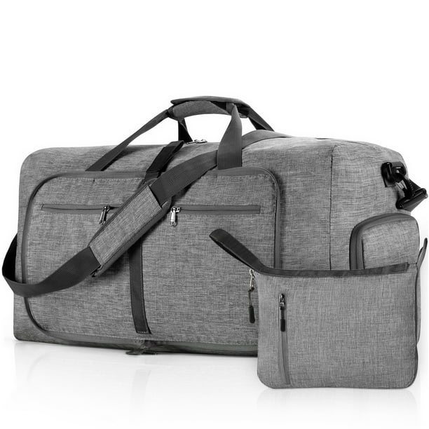65L Travel Duffel Bag, 24" Extra Large Duffle Bag, Foldable Weekender