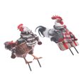 thumbnail image 1 of Decoración De Pollo De Metal, Arte De Hierro único, Decoración De Gallo Al Aire Libre, Uso Versátil Para Jardín, Césped, 1 of 7