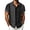Black, variant on IWRICH Men's Casual Hawaiian Floral Shirts Short Sleeve Button down Tropical Shirts Beach Summer Shirts Light Blue XL