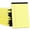 Yellow-24P, variant on 24 Pack Small Legal Pads 5x8 White Note College Ruled Paper Tablets For Office 80 Gsm Narrow Pad Notepad 30 Sheets Writing Lined Notepads