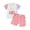 Red, variant on mgoYE Baby and Toddler Girl Boy Big Sister Little Sister Brother Matching Outfits T Shirt Shorts Summer Clothes(Red,2-3 Years)
