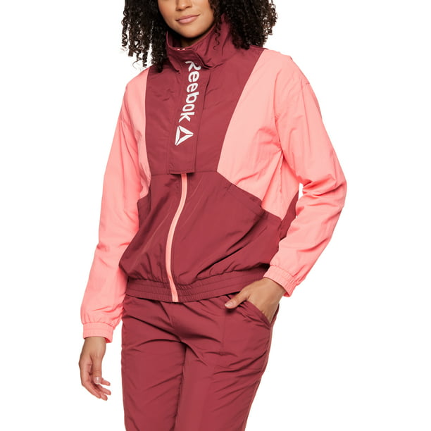 Reebok Women's Focus Track Jacket with Flap and Front Pockets - Walmart.com