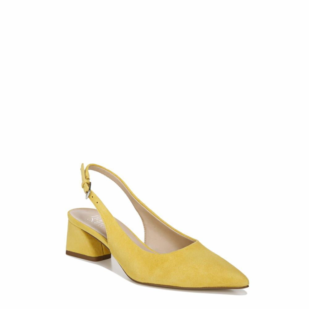 franco sarto yellow shoes
