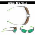 thumbnail image 5 of Flying Fisherman Buoy Junior Angler Sunglasses - Gray Lime/Amber Green Mirror, 5 of 7