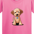 thumbnail image 4 of Inktastic Kiniart Mini Goldendoodle Youth T-Shirt, 4 of 5