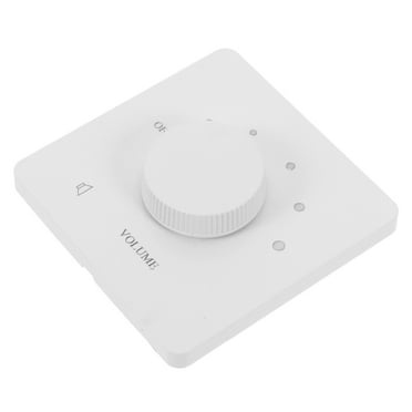 FRCOLOR Adjustable Audio Volume Control Switch Sound Adjustment Panel Speaker Tone Replacement Tone Knob Space-Saving Sound Control Switch