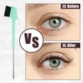 thumbnail image 5 of Unique Bargains Dual Comb Eyebrow Brushes for Women Eyelash Eyebrow Travel Makeup Tool Light Green 8.15" Length, 5 of 7