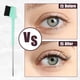 thumbnail image 5 of Dual Comb Eyebrow Brushes, Eyelash Comb Eyebrow Brush for Women, Eyelash Eyebrow Travel Makeup Tool, Light Green 8.15" Length, 5 of 7