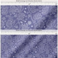 thumbnail image 2 of Soimoi Cotton Voile Fabric Block Paisley Print Sewing Fabric Yard 42 Inch Wide, 2 of 7