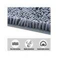 thumbnail image 6 of Bathroom Rugs Bath Mats Non Slip Luxury Chenille Bathroom Rug Mat 16"x 24" Extra Soft and Absorbent Shaggy Rugs Washable Dry Fast Plush Area Carpet Mats for Bath Room, Tub, 6 of 6