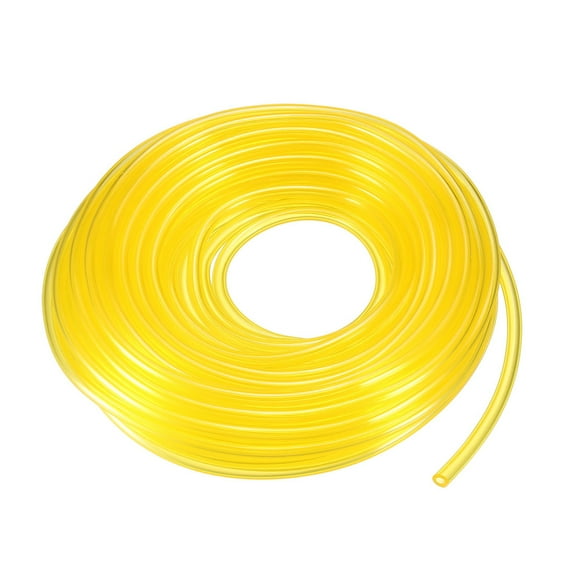 Unique Bargains Fuel Line Hose Corrosion Resistant for Common 2 Cycle Small Engine Chainsaw Yellow 33ft
