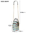 thumbnail image 2 of FORMRS Crossbody Bag for Women Quilted Travel Shoulder Cell Phone Purse with Chain Strap Handbag, Cartoon Train Pattern, 2 of 7