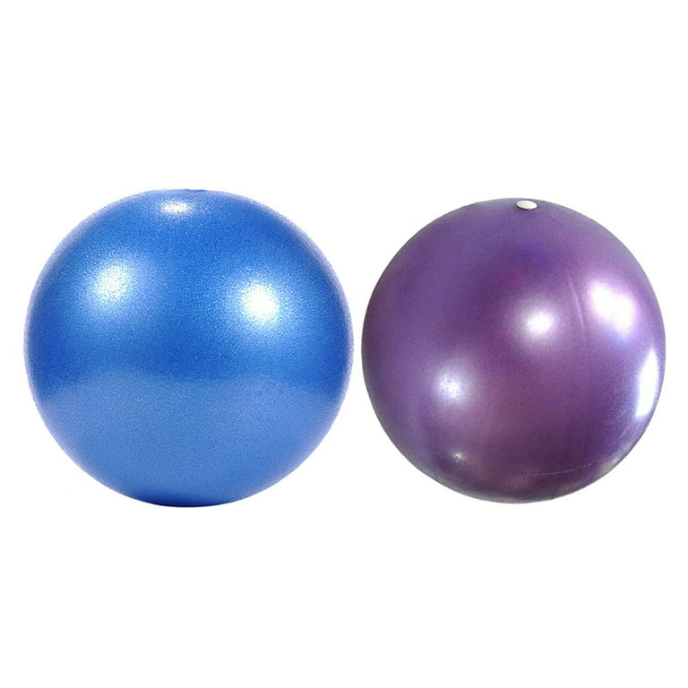 2pcs Yoga Pilates Ball Small Exercise Ball Exercises Core Strengthening  Accessory Ball for Man Woman (Random Color)