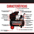 thumbnail image 4 of Compresor de Aire Eléctrico Portátil Foreman 25L 2HP Monofásico, 4 of 10