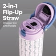 thumbnail image 3 of TAL 24oz Stainless Steel 2-in-1 Water Bottle with Straw and Chug Lid, Vine, 3 of 11