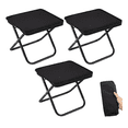 thumbnail image 1 of 3 Banco Plegable Multiusos Ligero Para Camping Y Senderismo Xtellar negro, 1 of 3