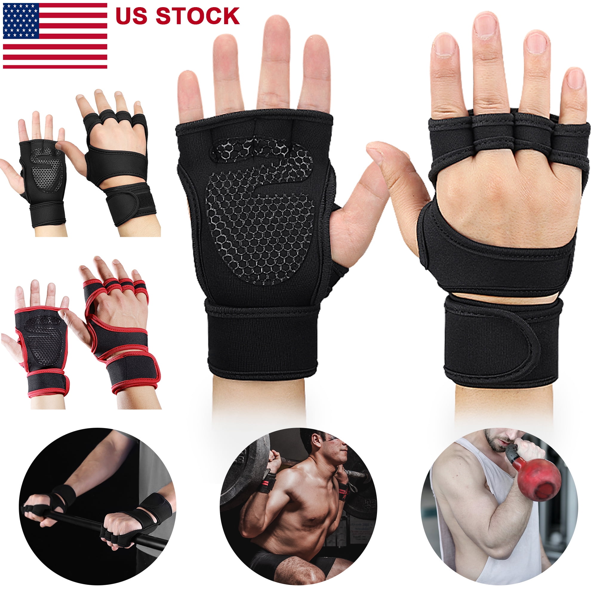 Sports & Fitness Gloves Fitness WODs & Weightlifting for Men & Women
