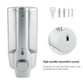 thumbnail image 2 of 350ml Soap Dispenser Wall Mounted Soap Dispenser Hand Liquid Soap Dispenser for Kitchen Bathroom, 2 of 9