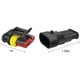 thumbnail image 2 of Conector eléctrico impermeable para automóvil de 3 pines, conector de terminal de serie automotriz de 1,5 mm para automóvil (paquete de 12), 2 of 5