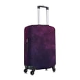 thumbnail image 3 of Daiia Black Dark Blue Purple Luggage Cover, Thickened Washable Travel Luggage Covers, Elastic Unique Baggage Covers for 18-20 inch Luggage-Small, 3 of 9