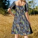 thumbnail image 5 of Vestido de verano de manga corta para ciclistas sobre asfalto, estilo coreano, para mujer, para embarazadas, para fiesta de graduación., 5 of 7
