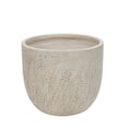 thumbnail image 7 of Olurrisa Large Outdoor Indoor Planter, 15.9"+12"+10" Dia Round Magnesium Oxide Planter Set of 3, Flower Pots with Drainage Holes, Modern Design Planter for Home Garden Patio, 7 of 7