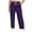 Purple, variant on Ruimatai Women's Plus Size Jogger Pants with Pockets Elastic Waist Drawstring Casual Sweatpants Comfortable Lounge Wear