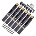 thumbnail image 3 of BELOVING 6 Strings Guitar Bridge Set for Electric Guitar Musical Instrument Accessory Black, 3 of 10