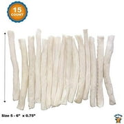 Rawhide Skinny roll for dog 5-6" (15 Count)