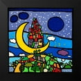 thumbnail image 2 of Wallas 15x15 Black Modern Framed Museum Art Print Titled - Sogno lunare, 2 of 5
