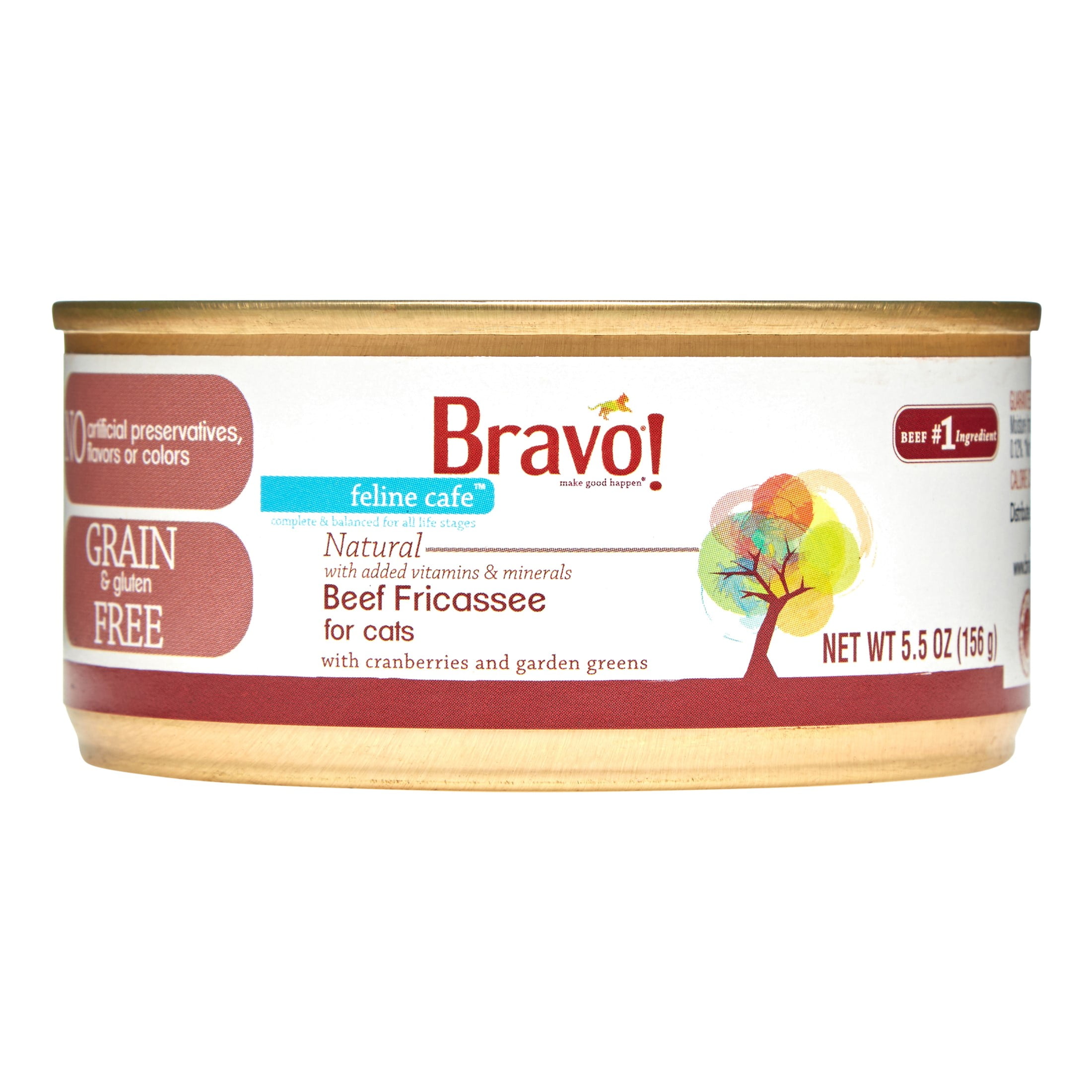 bravo wet cat food