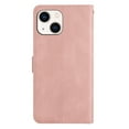 thumbnail image 4 of Nalacover Deisgned for iPhone 14, Magnetic Folio Wrist Strap Flip Kickstand Premium PU Leather Wallet Case Cash Card Slots Holder Protective Case For iPhone 14, Rosegold, 4 of 10