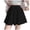 Black, variant on Skirts for Women Boho Ruffle Tiered Skorts Casual Workout Tennis Skirts 2026 Summer Skirt White L