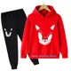 thumbnail image 3 of Conjunto de sudadera con capucha de Sonic, chándal de dibujos animados, sudadera con capucha y pantalones deportivos, sudaderas de 2 piezas para niños, 3 of 5