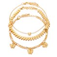 thumbnail image 1 of Pulseras de tobillo para mujer, joyería de pie de verano, regalo de Navidad para mujer MFZFUKR CPB-CJZ1613-4, 1 of 1